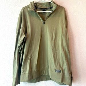 Eddie Bauer pullover olive green $20